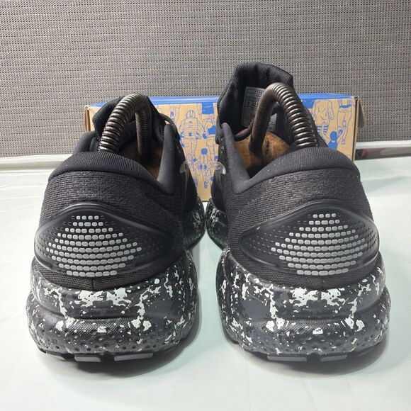Brooks Ghost 16 Black White CAMO Size 9 110418 1D 062 Running Shoes Walking main image 8